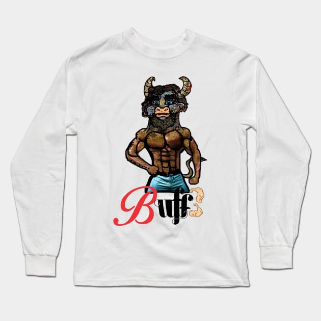 Buff! Long Sleeve T-Shirt by MattisMatt83